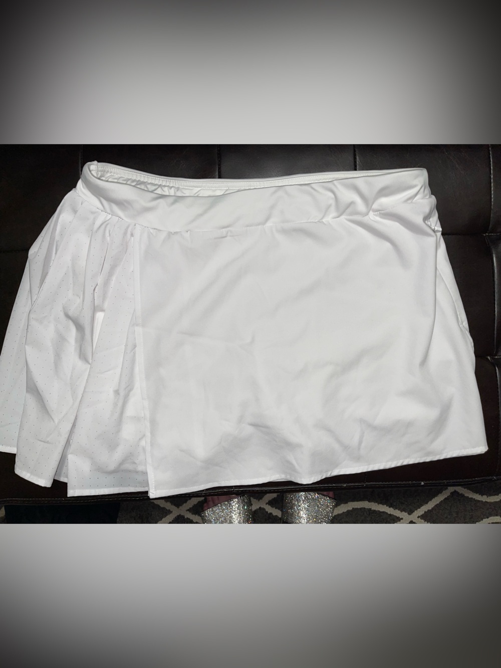 White Athletic Skort